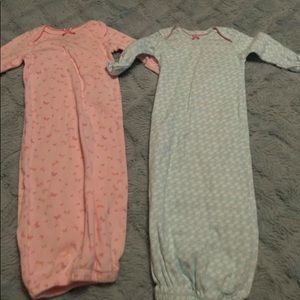 Newborn gowns